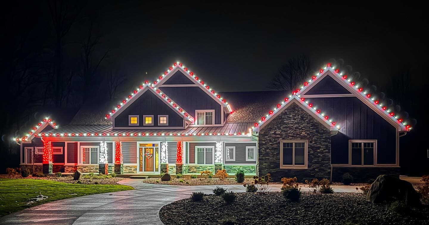 Christmas Light Installation in Horseshoe Bay